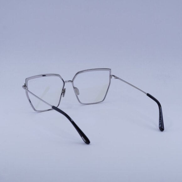 Tom Ford FT5946-B 016 Eyeglasses Palladium 57mm Butterfly Frame, Blue Light Bloc main image 8